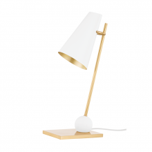 Hudson Valley KBS1745201-AGB/SWH - Piton Table Lamp