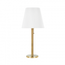 Hudson Valley MDSL513-AGB - 1 LIGHT TABLE LAMP