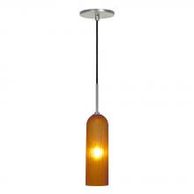 Jesco PD411-AM/BN - 1-Light Line Voltage Pendant & Canopy