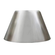 Jesco QASA102CH - Cone Metal/Glass Shade