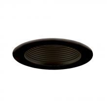 Jesco TM401BKBK - Step Baffle Recessed Lighting Trim