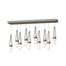 Hubbardton Forge 131200-SKT-STND-07-YJ0434 - Link 10-Light Blown Glass Pendant