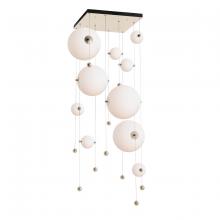 Hubbardton Forge 139051-LED-STND-84-GG0694 - Abacus 10-Light Square LED Pendant