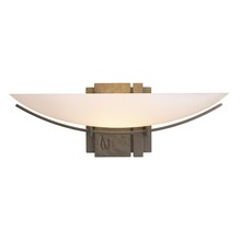 Hubbardton Forge 207370-SKT-07-GG0090 - Oval Impressions Sconce