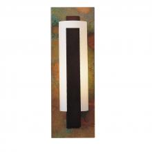 Hubbardton Forge 217186-SKT-05-CH-GG0065 - Forged Vertical Bar Sconce - Cherry or Copper Backplate