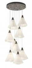 Hubbardton Forge 131102-SKT-LONG-89-SH1987 - Mobius 9-Light Pendant