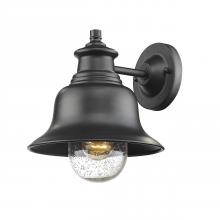 Millennium 2512-PBK - Kings Bay 1-Light Outdoor Wall Sconce Powder Coated Black