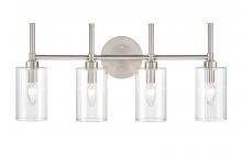 Millennium 9924-BN - Chastine 4-Light Vanity Brushed Nickel