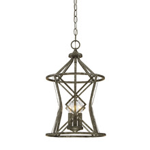 Millennium 2293-AS - Lakewood 3-Light Pendant light Antique Silver