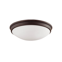 Millennium 5225-RBZ - 3-Light Flushmount Ceiling Light Rubbed Bronze