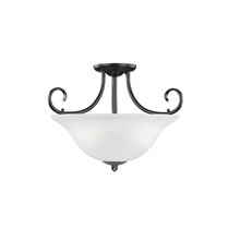 Millennium 53-BK - Semi-Flush Ceiling Mount