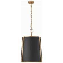 Visual Comfort & Co. Signature Collection RL S 5647HAB-BLK - Hastings Medium Pendant