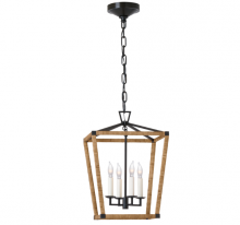 Visual Comfort & Co. Signature Collection RL CHC 5876AI/NRT - Darlana Small Wrapped Lantern