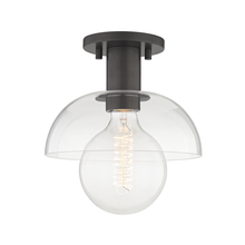 Mitzi by Hudson Valley Lighting H107601-OB - 1 LIGHT SEMI FLUSH