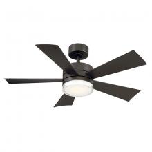 Modern Forms US - Fans Only FR-W1801-42L-27-BZ - Wynd Downrod Ceiling Fan