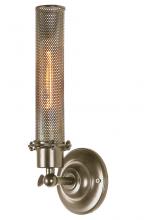 Elegant 1450W5BK - Nelson 1 Light Black Wall Sconce