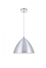 Elegant LD2410BN - Kenneth 1 Light Burnished Nickel Pendant