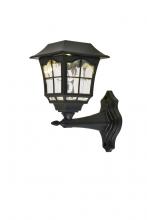 Elegant LDOD3006-4PK - Outdoor black LED 3000K wall light in pack of 4