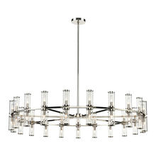 Alora Lighting CH309042PNCG - Revolve Clear Glass/Polished Nickel 42 Lights Chandeliers