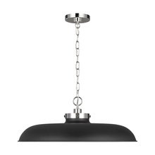 Visual Comfort & Co. Studio Collection CP1111MBKPN - Wellfleet Large Wide Pendant