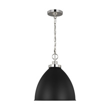 Studio Co. VC CP1291MBKPN - Wellfleet Medium Dome Pendant