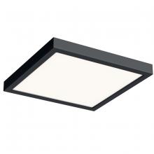 Dals CFLEDSQ14-CC-BK - 14 Inch Square Indoor/Outdoor LED Flush Mount