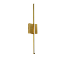 Dainolite ARY-2519LEDW-AGB - 19W LED Wall Sconce, Aged Brass with White Acrylic Diffuser