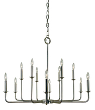 Framburg 4982 PN - 12-Light Polished Nickel Boulevard Chandelier