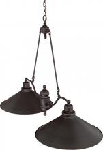 Nuvo 60/1703 - Bridgeview - 2 Light Island Pendant - Mission Dust Bronze Finish