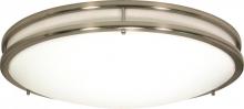 Nuvo 60/900 - Glamour - 3 Light CFL - 13" - Flush Mount - (3) 13w GU24 / Lamps Included