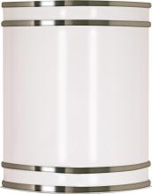 Nuvo 60/907 - Glamour - 1 Light CFL - 9" - Wall Fixture - Fluorescent - (1) 18w GU24 Lamp Included