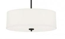 Savoy House Meridian M70109MBK - 3-Light Pendant in Matte Black