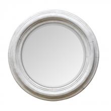 Uttermost 08148 - Uttermost Joshua Ivory Round Wooden Mirror