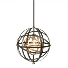 Uttermost 22038 - Uttermost Rondure 1 Light Sphere Pendant