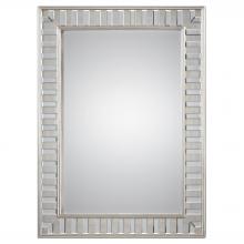  09046 - Lanester Silver Leaf Mirror