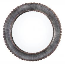  09175 - Tanaina Silver Round Mirror