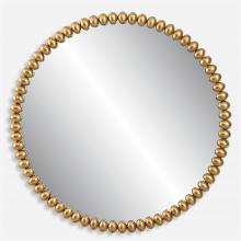  09793 - Byzantine Round Gold Mirror