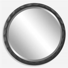  09818 - Scalloped Edge Round Mirror