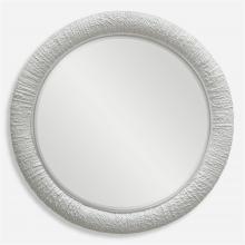  08168 - Mariner White Round Mirror