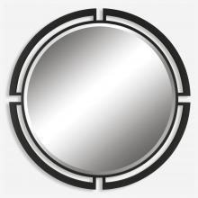  09878 - Quadrant Modern Round Mirror