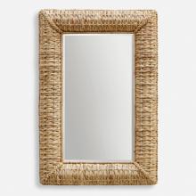  08180 - Twisted Seagrass Rectangle Mirror