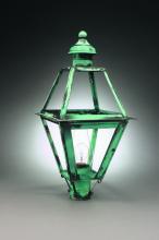 Northeast Lantern 1063-AB-CIM-CSG - Post Antique Brass Medium Base Socket With Chimney Clear Seedy Glass