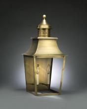 Northeast Lantern 5551-AC-LT2-CSG - Pagoda Wall Antique Copper 2 Candelabra Sockets Clear Seedy Glass