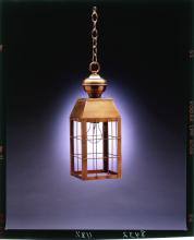 Northeast Lantern 8332-AC-LT2-CLR - H-Rod Hanging Antique Copper 2 Candelabra Sockets Clear Glass