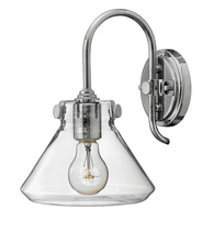 Hinkley 3176CM - Small Retro Glass Single Light Sconce