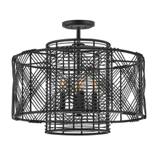 Hinkley 41063BLK - Large Convertible Pendant