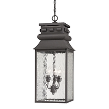 ELK Home 47066/3 - Forged Lancaster 3-Light Outdoor Pendant in Charcoal