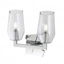 ELK Home 8162-CH-CL - Gaia 11.5'' Wide 2-Light Vanity Light - Chrome