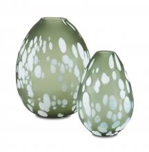 Currey 1200-0499 - Hana Green Vase Set of 2