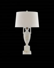 Currey 6000-0035 - Clifford White Table Lamp